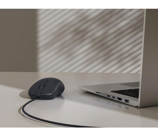 HAMA Mysz przewodowa USB CM-200 czarna 173074 - 1417045 - zdjęcie 7